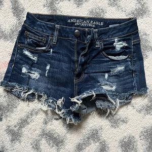 American Eagle jean shorts 0